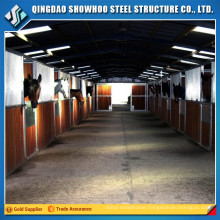 Prefabricated Steel Structure Building Shed Horse Stables Designs